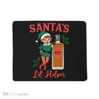Santas Lil Helper Mousepad