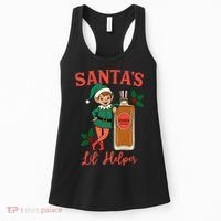 Santas Lil Helper Women's Tank Top thumb 0