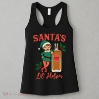 Santas Lil Helper Women's Tank Top thumb 3