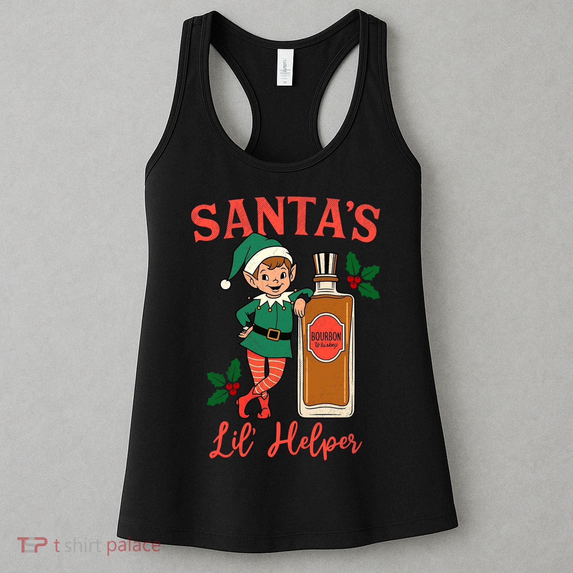 Santas Lil Helper Women's Tank Top
