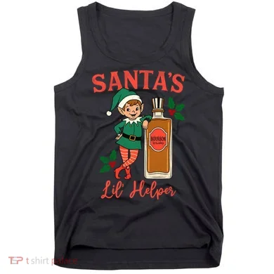 Santas Lil Helper Tank Top