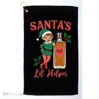 Santas Lil Helper Golf Towel thumb 0
