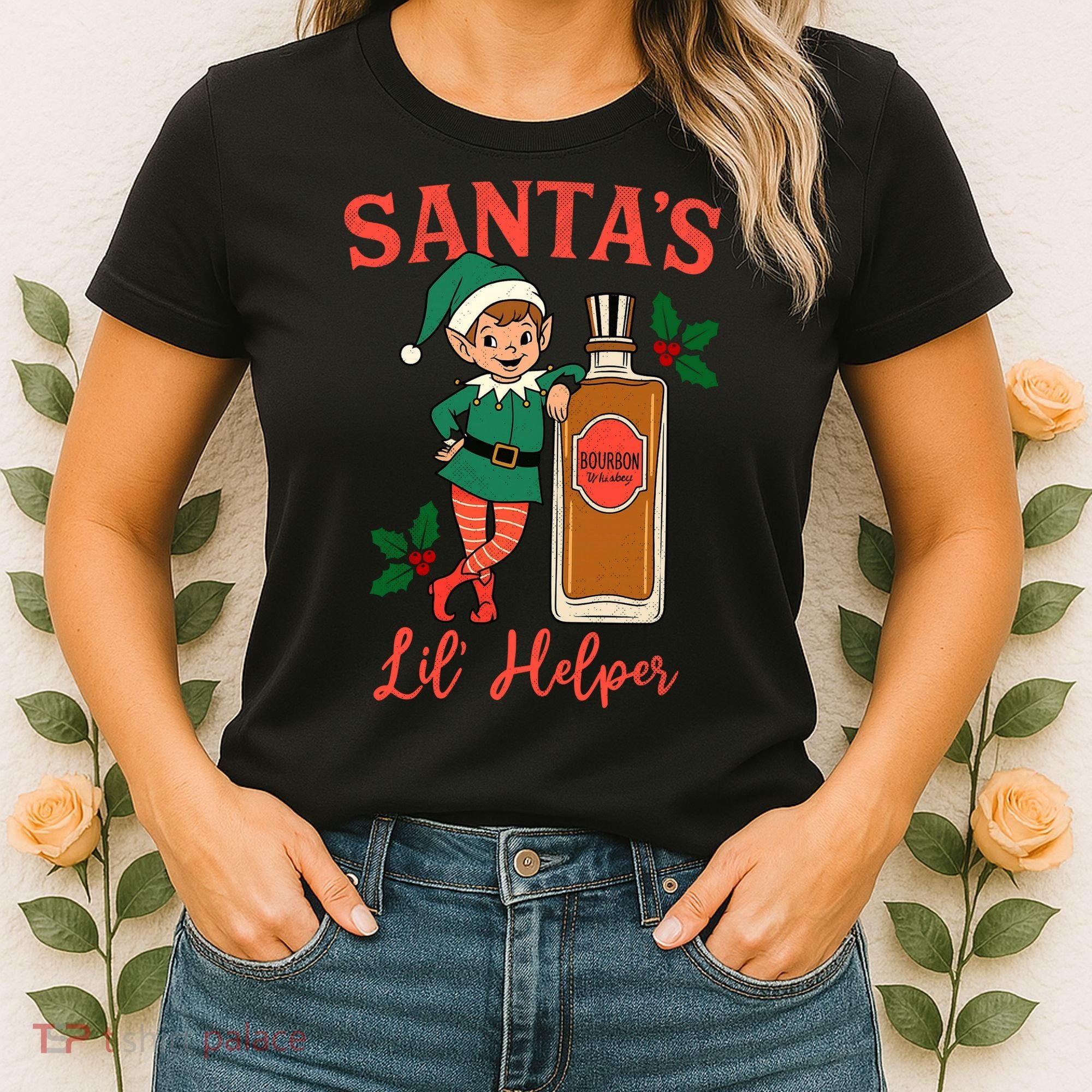 Santas Lil Helper Women's T-Shirt