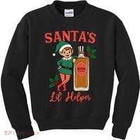 Santas Lil Helper Kids Sweatshirt thumb 0