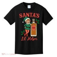 Santas Lil Helper Kids T-Shirt thumb 0