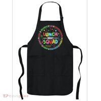 School Lunch Hero Squad Funny Cafeteria Workers Lunchroom Apron thumb 0