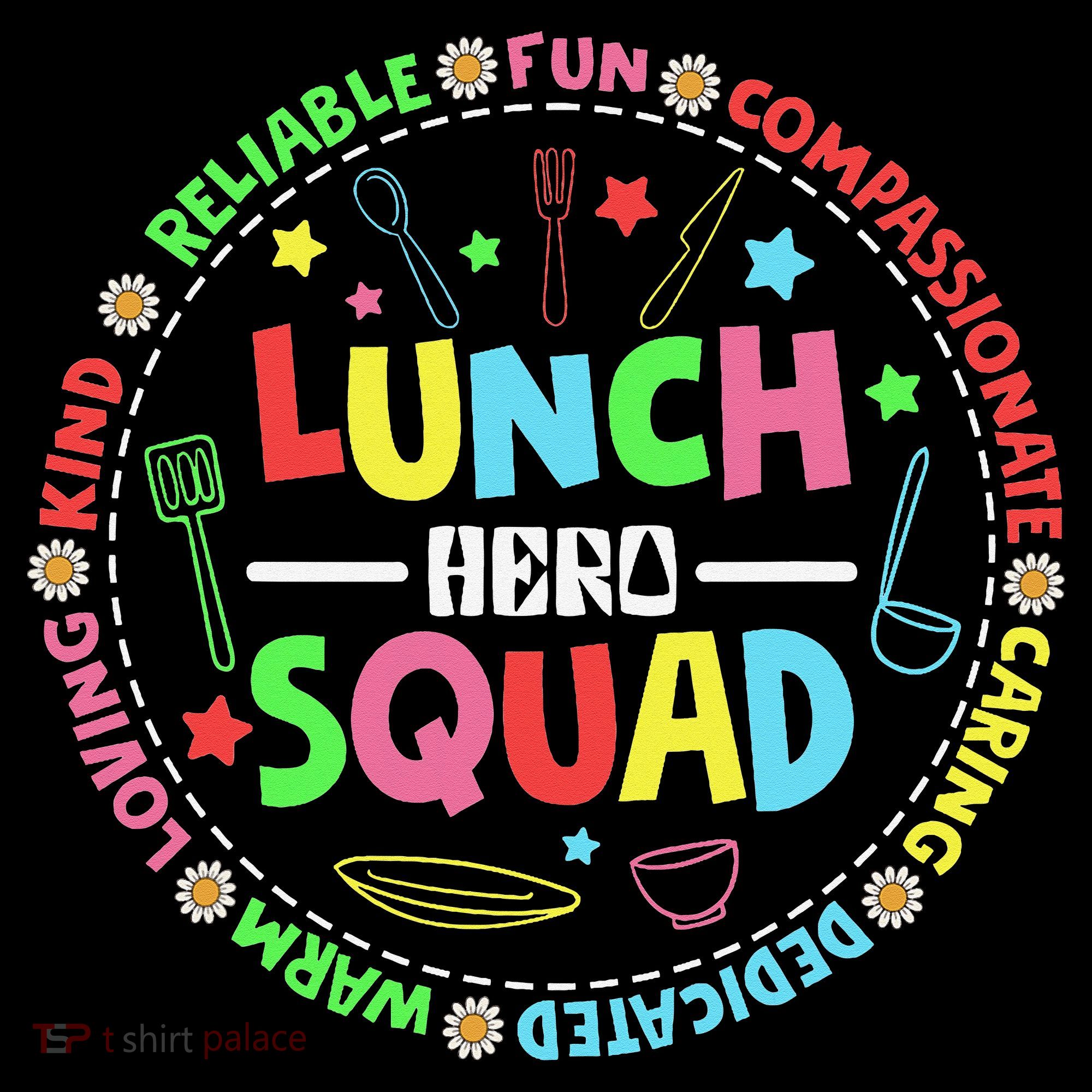 School Lunch Hero Squad Funny Cafeteria Workers Lunchroom Women's Hoodie
