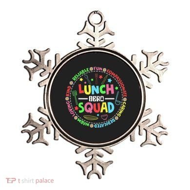 School Lunch Hero Squad Funny Cafeteria Workers Lunchroom Ornament