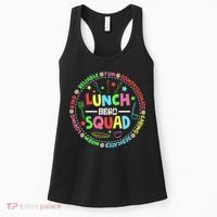 School Lunch Hero Squad Funny Cafeteria Workers Lunchroom Women's Tank Top thumb 0