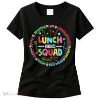 School Lunch Hero Squad Funny Cafeteria Workers Lunchroom Women's T-Shirt thumb 0