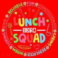 School Lunch Hero Squad Funny Cafeteria Workers Lunchroom Santa Hat thumb 1