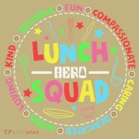 School Lunch Hero Squad Funny Cafeteria Workers Lunchroom Long Sleeve Shirt thumb 2