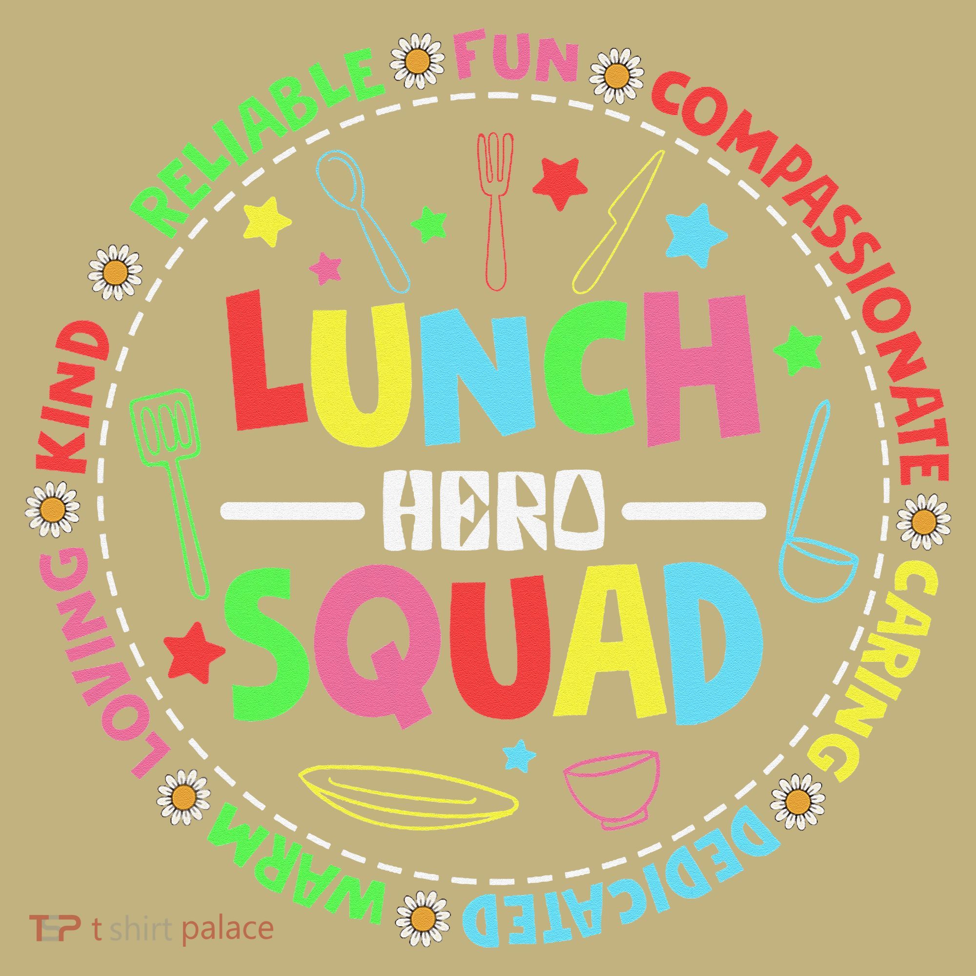 School Lunch Hero Squad Funny Cafeteria Workers Lunchroom Long Sleeve Shirt