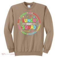 School Lunch Hero Squad Funny Cafeteria Workers Lunchroom Sweatshirt thumb 0