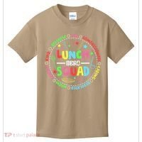 School Lunch Hero Squad Funny Cafeteria Workers Lunchroom Kids T-Shirt thumb 0