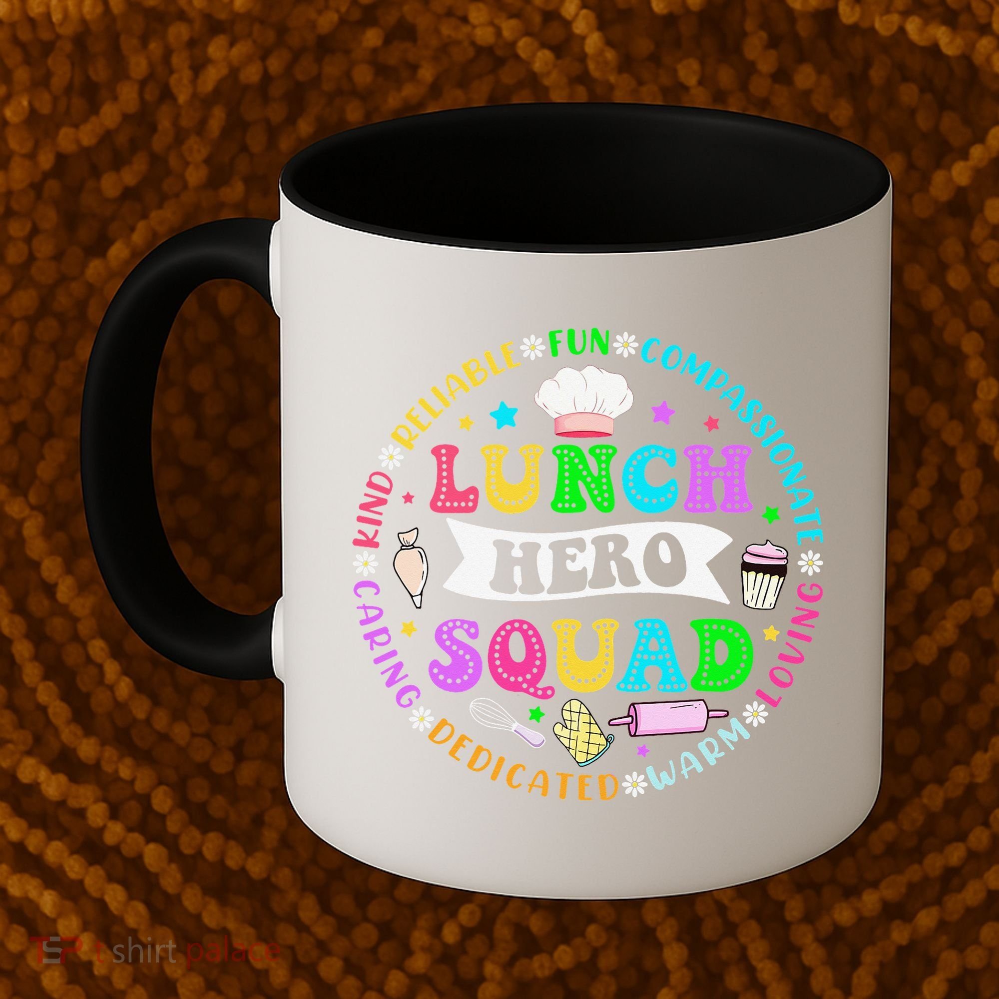 School Lunch Hero Squad Funny Cafeteria Workers Lunch Lady Coffee Mug