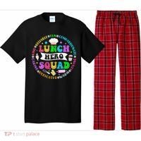 School Lunch Hero Squad Funny Cafeteria Workers Lunch Lady Pajama Set thumb 0