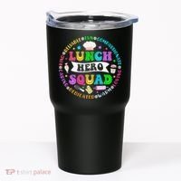 School Lunch Hero Squad Funny Cafeteria Workers Lunch Lady Tumbler thumb 0