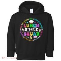 School Lunch Hero Squad Funny Cafeteria Workers Lunch Lady Toddler Hoodie thumb 0
