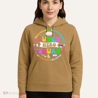 School Lunch Hero Squad Funny Cafeteria Workers Lunch Lady Hoodie thumb 5