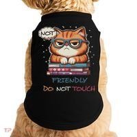 Sarcastic Loner Introvert Not A Friendly Do Not Touchs Doggie Tank thumb 0