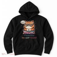 Sarcastic Loner Introvert Not A Friendly Do Not Touchs Hoodie thumb 0