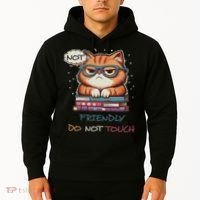 Sarcastic Loner Introvert Not A Friendly Do Not Touchs Hoodie thumb 2