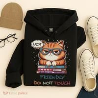 Sarcastic Loner Introvert Not A Friendly Do Not Touchs Hoodie thumb 4