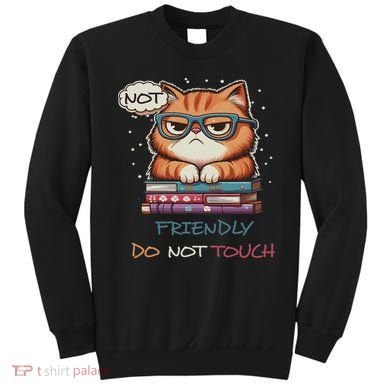 Sarcastic Loner Introvert Not A Friendly Do Not Touchs Sweatshirt