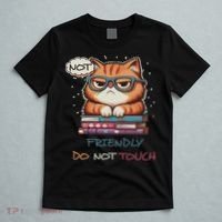 Sarcastic Loner Introvert Not A Friendly Do Not Touchs T-Shirt thumb 5