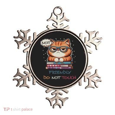Sarcastic Loner Introvert Not A Friendly Do Not Touchs Ornament