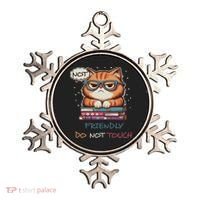 Sarcastic Loner Introvert Not A Friendly Do Not Touchs Ornament thumb 0