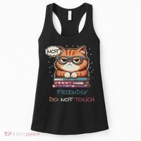 Sarcastic Loner Introvert Not A Friendly Do Not Touchs Women's Tank Top thumb 0