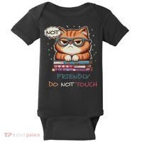 Sarcastic Loner Introvert Not A Friendly Do Not Touchs Baby Bodysuit thumb 0