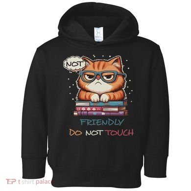 Sarcastic Loner Introvert Not A Friendly Do Not Touchs Toddler Hoodie