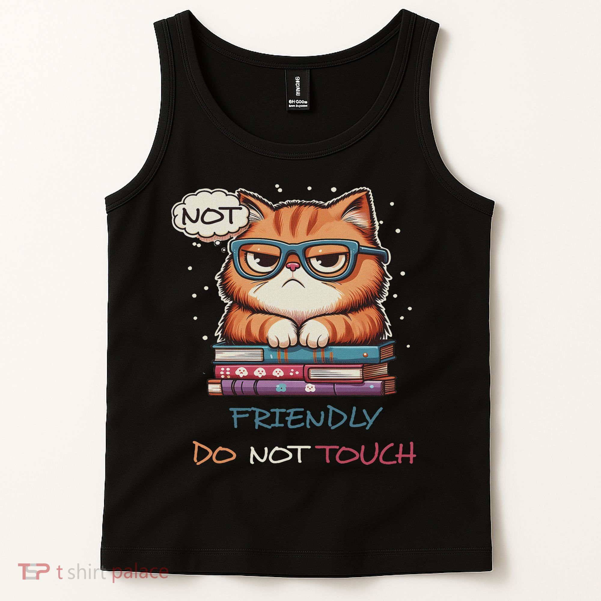 Sarcastic Loner Introvert Not A Friendly Do Not Touchs Tank Top
