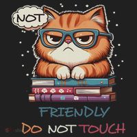 Sarcastic Loner Introvert Not A Friendly Do Not Touchs Golf Towel thumb 3