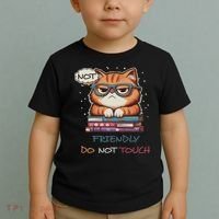 Sarcastic Loner Introvert Not A Friendly Do Not Touchs Toddler T-Shirt thumb 2