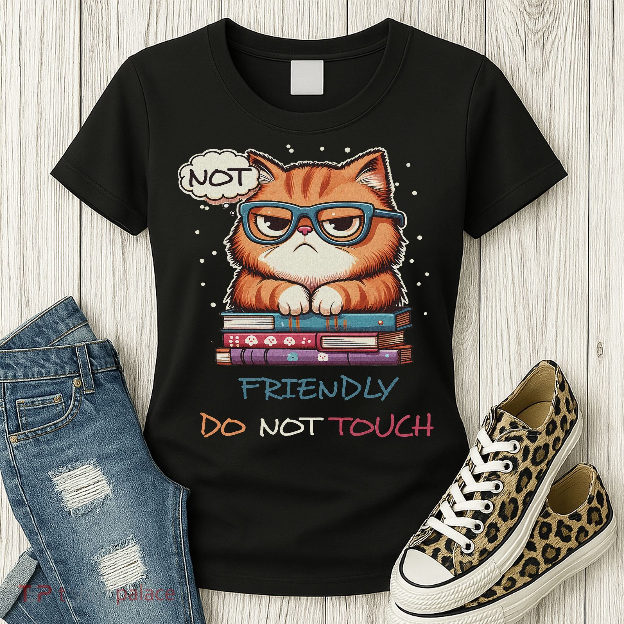 Sarcastic Loner Introvert Not A Friendly Do Not Touchs Women's T-Shirt