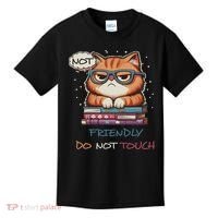 Sarcastic Loner Introvert Not A Friendly Do Not Touchs Kids T-Shirt thumb 0