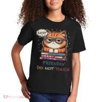 Sarcastic Loner Introvert Not A Friendly Do Not Touchs Kids T-Shirt thumb 2