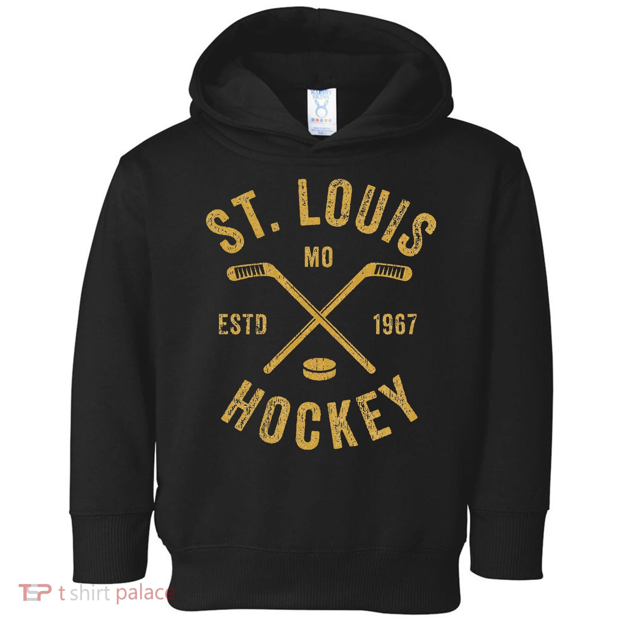 St. Louis Ice Hockey Hoodie Crossed Sticks Toddler Hoodie