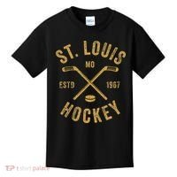 St. Louis Ice Hockey Hoodie Crossed Sticks Kids T-Shirt thumb 0