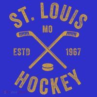 St Louis Ice Hockey Gift Crossed Sticks Gift Tank Top thumb 6
