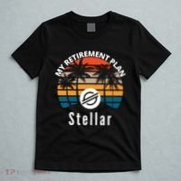 Stellar Lumens Is My Retirement Plan, Blockchain, XLM Crypto T-Shirt thumb 5