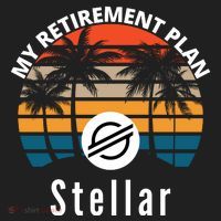 Stellar Lumens Is My Retirement Plan, Blockchain, XLM Crypto Beanie thumb 2