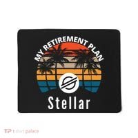 Stellar Lumens Is My Retirement Plan, Blockchain, XLM Crypto Mousepad thumb 0
