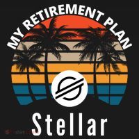 Stellar Lumens Is My Retirement Plan, Blockchain, XLM Crypto Mousepad thumb 1