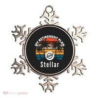 Stellar Lumens Is My Retirement Plan, Blockchain, XLM Crypto Ornament thumb 0