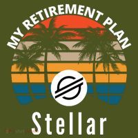 Stellar Lumens Is My Retirement Plan, Blockchain, XLM Crypto The Baniff Cuffed Pom Beanie thumb 2